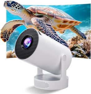 Mimo Style Projector, Portable Mini Projector with 1080P 4K Support best mini projector for home 2025