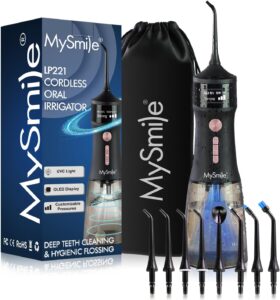 cordless portable water flosser