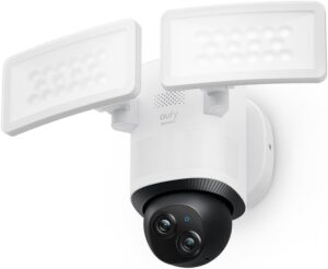 eufy Security Floodlight Camera E340 Dual Cameras Wired Outdoor Security Camera best home security camera 2025 in UK