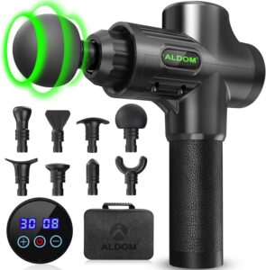 ALDOM handheld massage gun best handheld massage gun 2025
