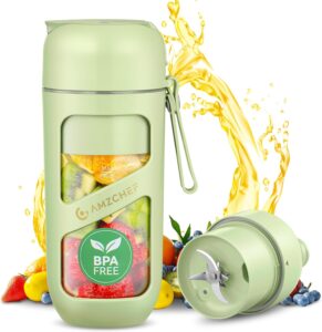 best portable blender in UK 2025 AMZCHEF Portable Blender