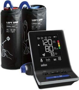 Braun ExactFit 5 Connect best smart arm blood pressure monitor 2025