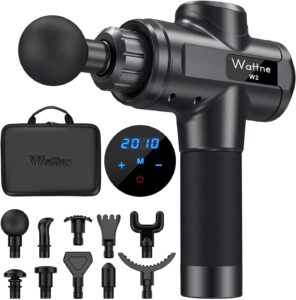 Wattne W2 deep tissue massage gun best muscle massage gun 2025