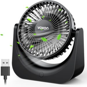 VOXON USB Desk Fan best desk fan portable 2025