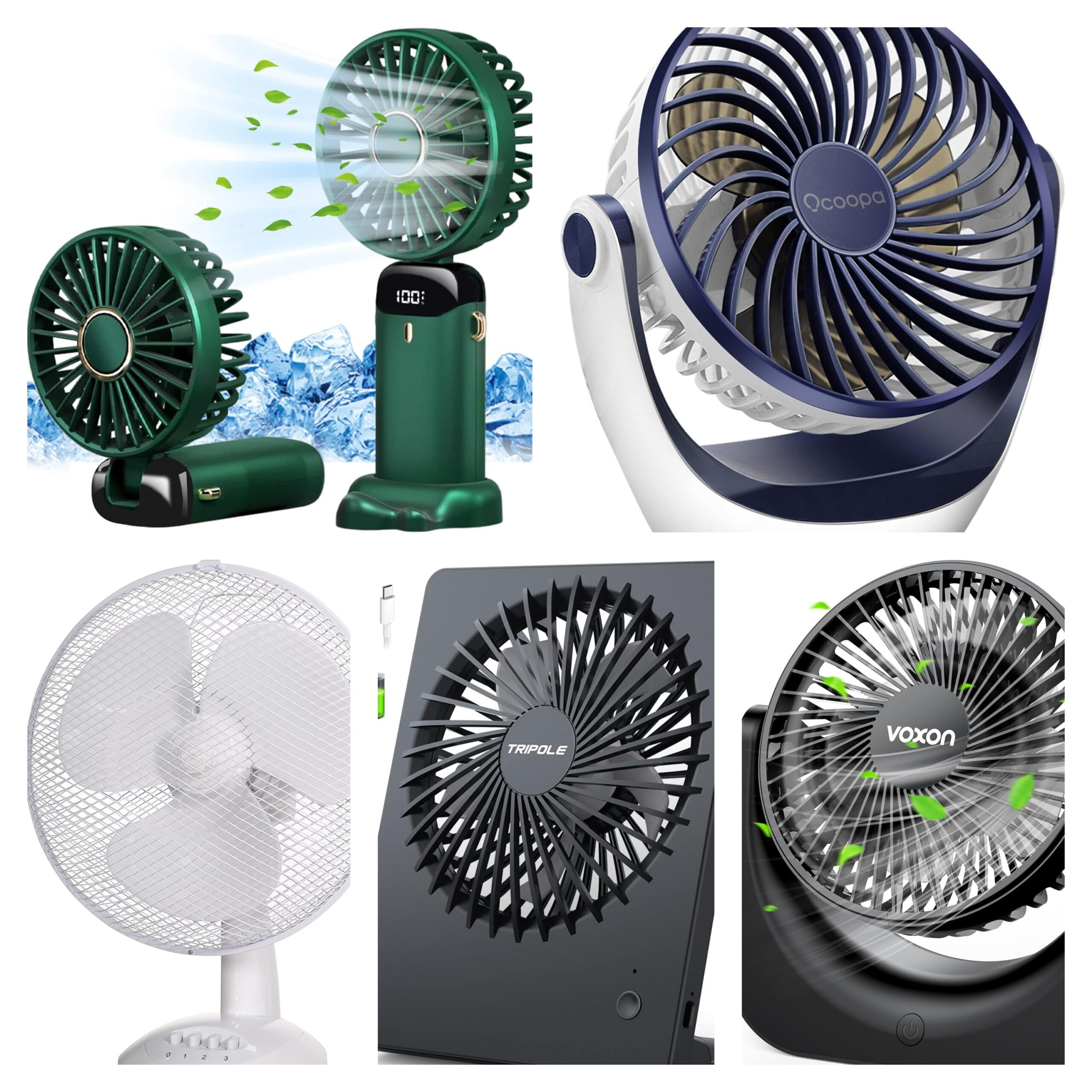 best portable desk fan for uk