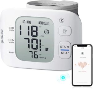 yuwell Smart Rechargeable Wrist Blood Pressure Monitors for Home Use best wrist blood pressure monitor for home use 2025