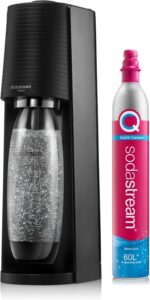 SodaStream Terra best sparkling water maker UK 2026 beginners black quick connect