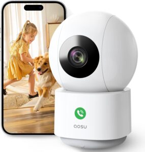 best nanny cam indoor security camera UK