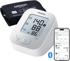 Omron X2+ Connect — Best Entry-Level Bluetooth Blood Pressure Monitor UK